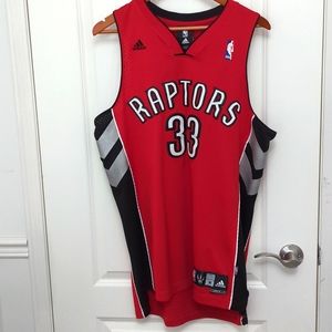 Vintage Adidas Raptors swingman jersey